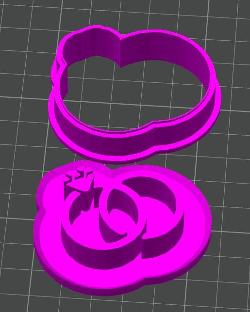 Rings cutter - love - valentines day - wedding