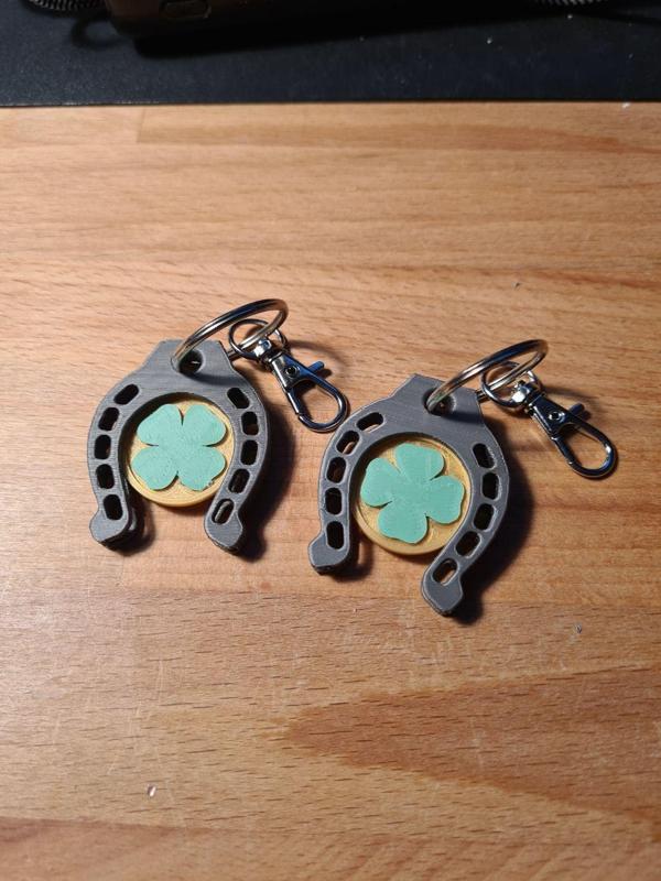 Lucky charm with shopping cart coin