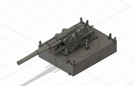 1_35 SCALE MODEL 24CM ŠKODA M 16 + UPD. SECOND BASE ON DESK