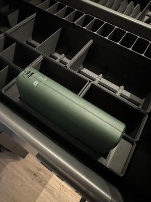 Gridfinity Bin (1x4) for Realpower PB-20000 PD+ powerbank