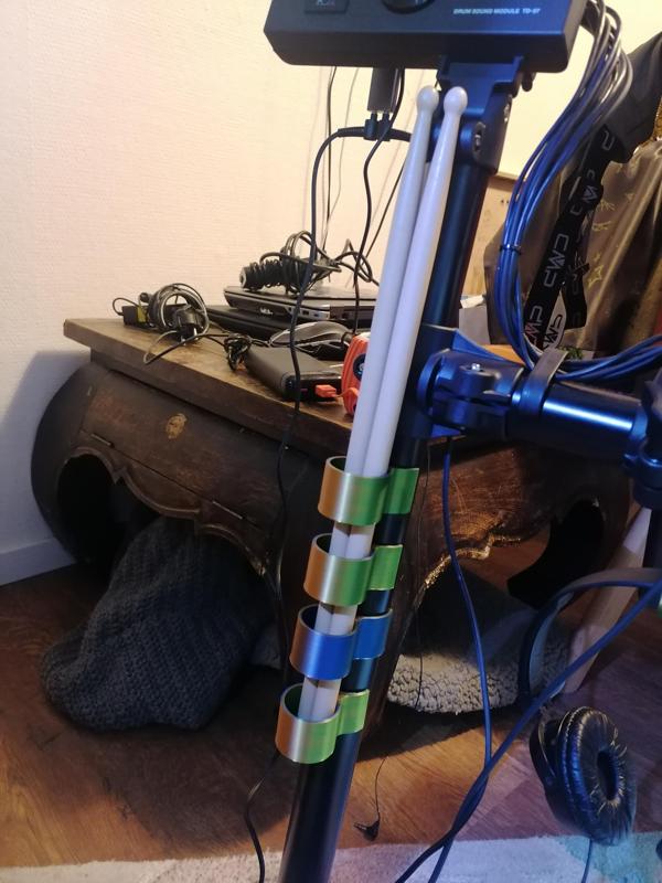 roland drumsticks holder