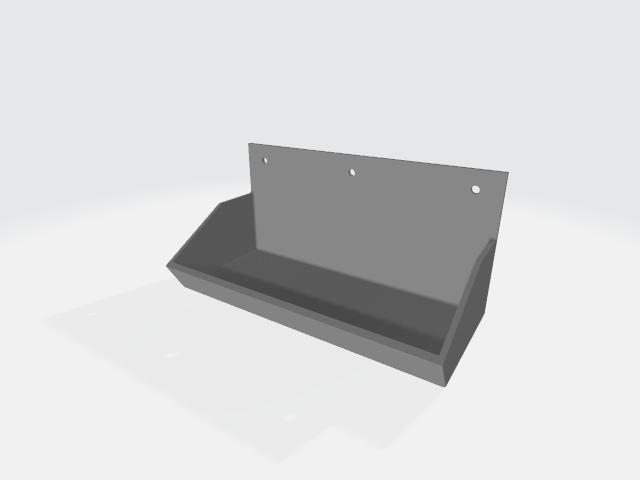 Behälter zur Wandmontage!