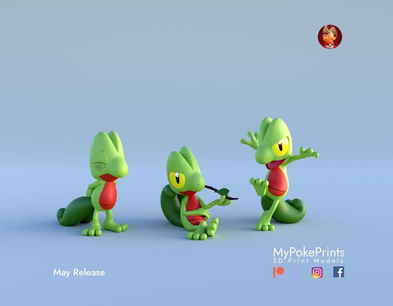 Treecko - Gen 3 starter