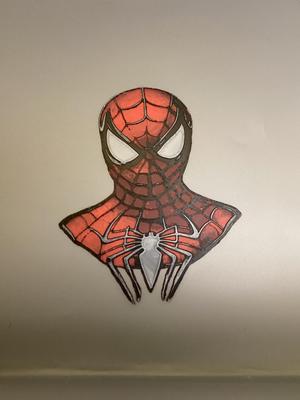 Spiderman color AI version