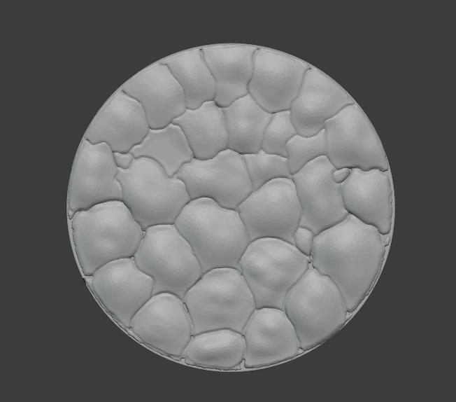 Basic Worn Cobblestone (25mm Base)