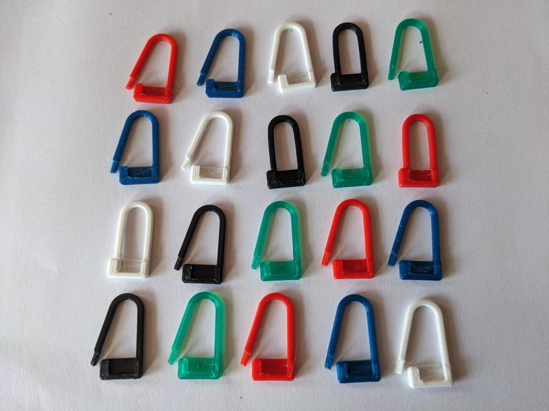 Knitting-Stitch marker "Maschenmarkierer" - optimized for printing