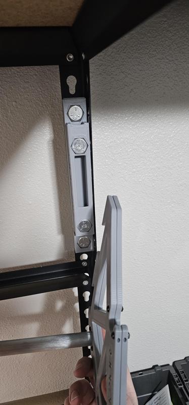 RepRack Adapters for Muscle Rack Heavy Duty Shelf (two versions)