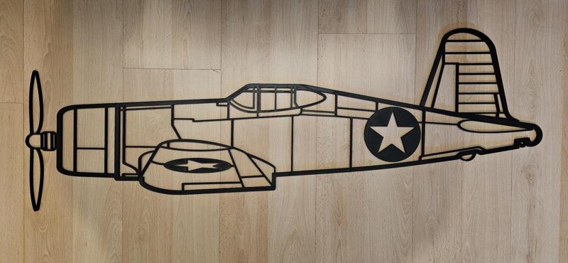 Aircraft Wallart Series F4U Corsair (Large)