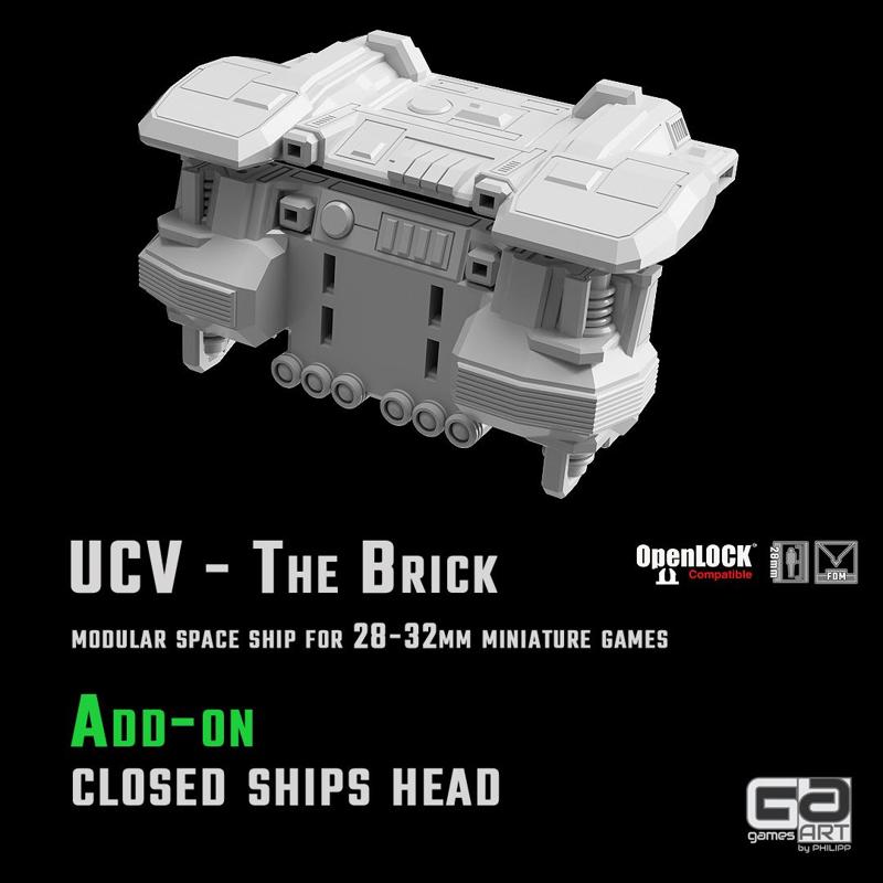 UCV - The Brick Add-on - closed ship's head