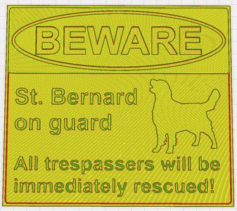 Beware of St Bernard