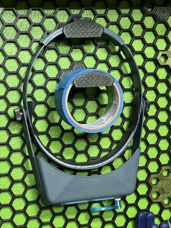 HSW rounded hanger for tape, headphones, more