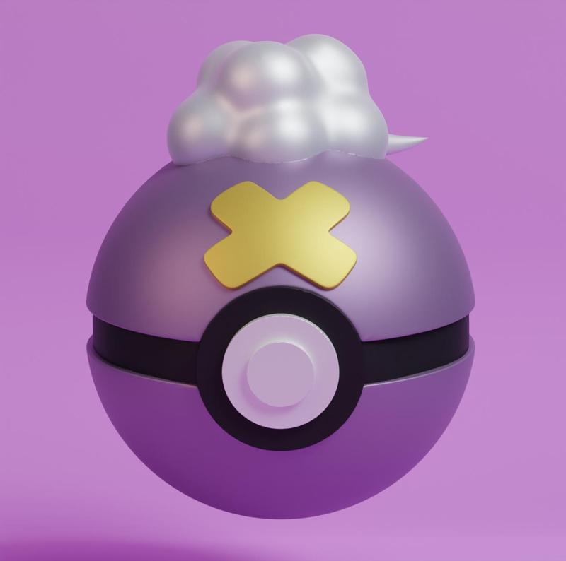 Pokemon Drifloon Pokeball