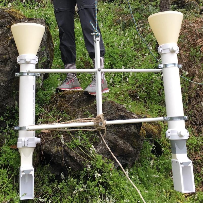 Sediment trap for lake research