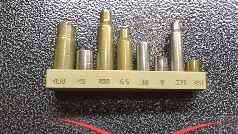 Brass Holder for setting Dillon powder measure