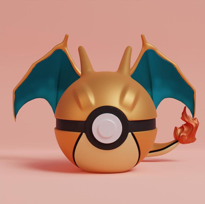 Pokemon Charizard Pokeball