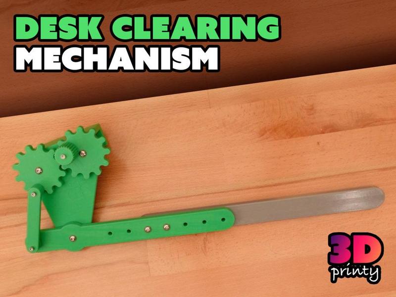 Desk Clearing Mechanism