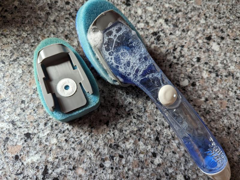 ScotchBrite dish wand soap flow restrictor