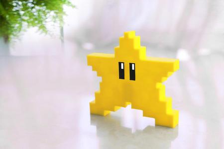 Pixel super star [Super Mario]