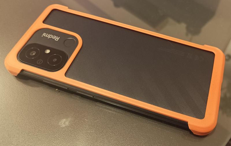 Redmi 12C Minimal Hex Case