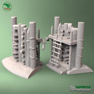 Walls 1,2,3 - Goblin Village