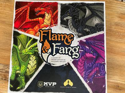 Flame & Fang Board Game Insert