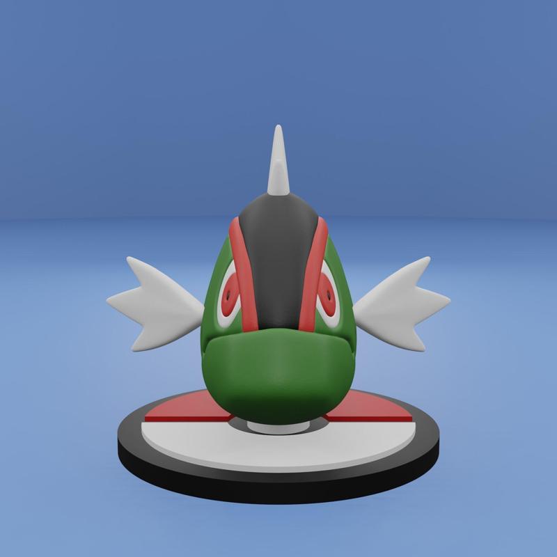 Pokemon No. 550 Basculin (Red-Striped Form)