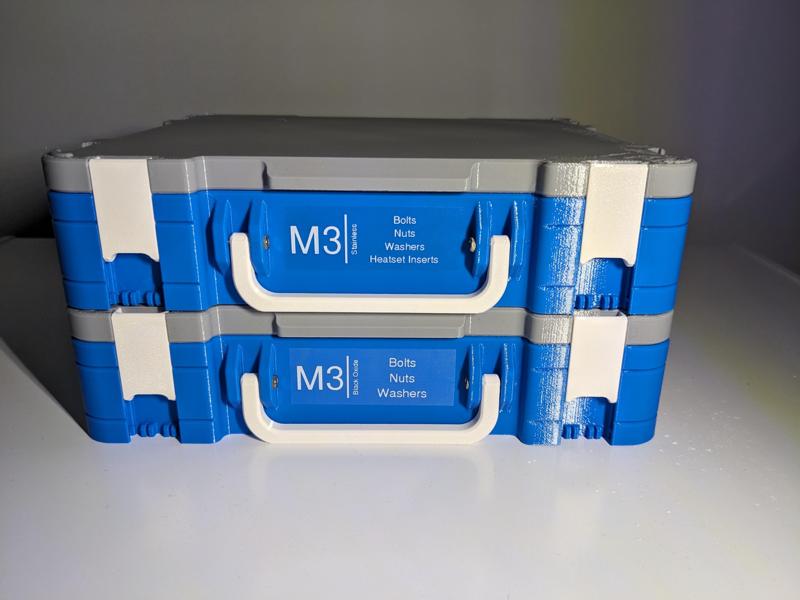 Gridfinity Storage Box by Pred - Flattened Top