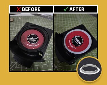 Lavazza Espresso Pod Adapter for Dolce Gusto Maker