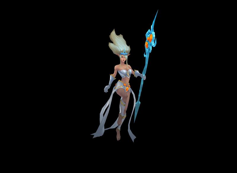 Janna League of Legends 3D print model