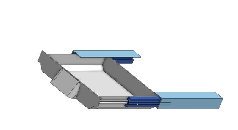 Telescopic Desk Drawer