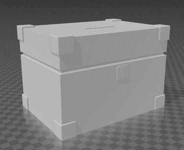 Old Cash Box Prop