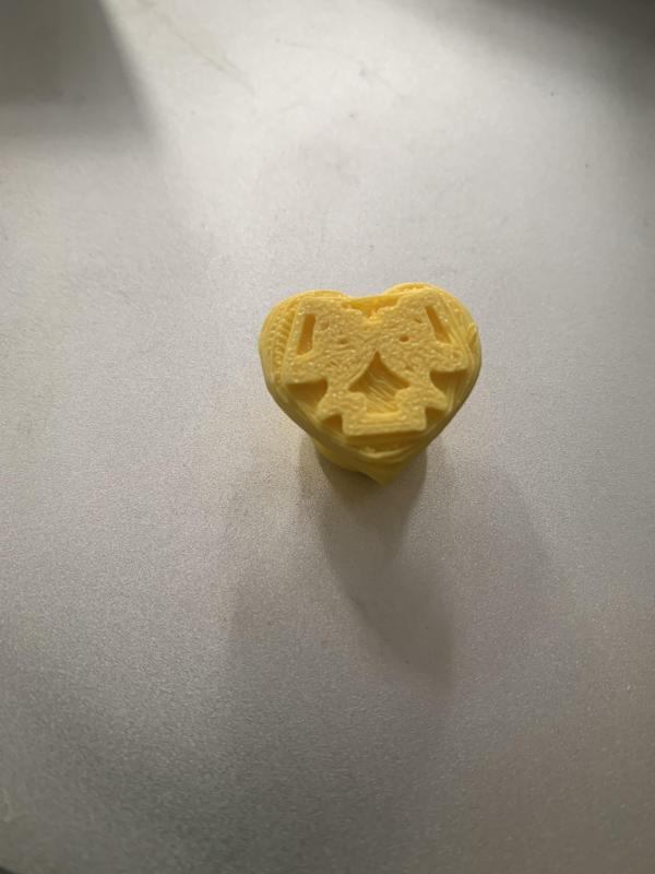 Love Heart Charm / Jibbitz