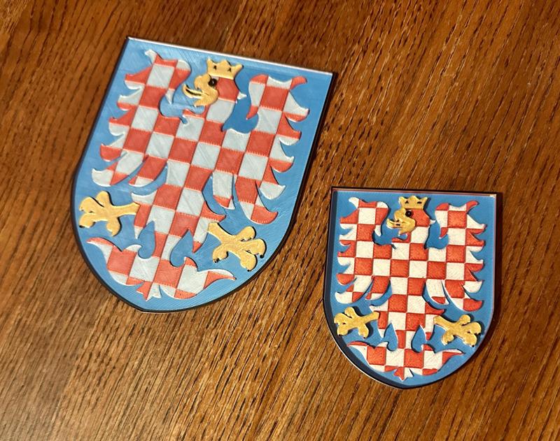 Morava znak crest 5 color no AMS