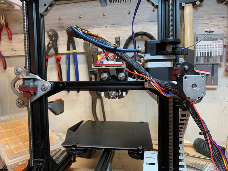 Standard T8 8mm pitch to TR8 1.5mm pitch IGUS leadscrew adapter