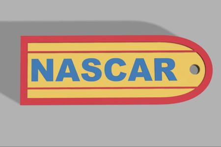 NASCAR Keychain