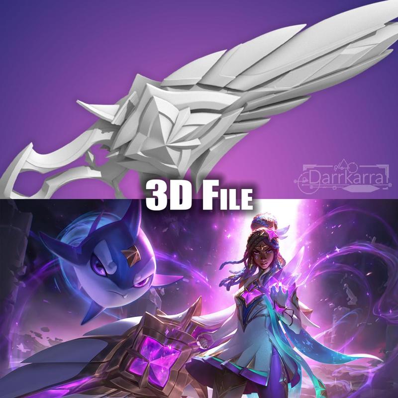 Star Guardian Senna League of Legends / Wild Rift STL files