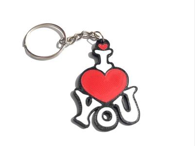 I Love You - Keychain