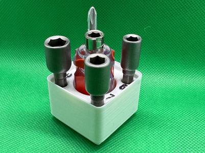 Gridfinity Nozzle Socket Kit