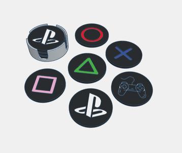 PLAYSTATION COASTER SET