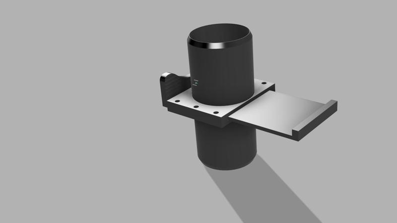 Simple Dust Collector Blast Gate HT 50mm