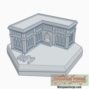 Gothic Building 13 Hex Map Scale HMSG013