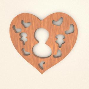 Heart Wall Decoration WAELLISH21