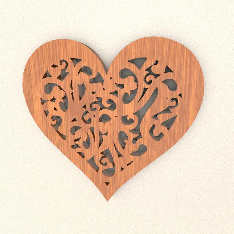 Heart Wall Decoration WARAJ68