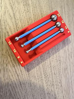 Gridfinity holder for Caulking Tools