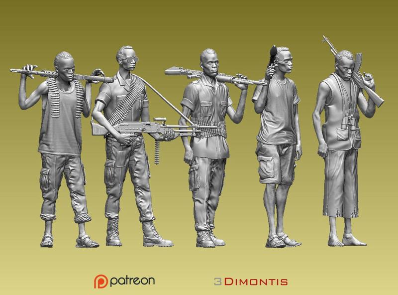 Samali pirates 3D print model