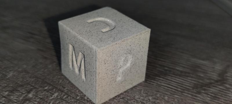 35 x 35 letters cube