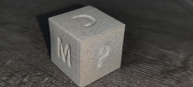 35 x 35 letters cube