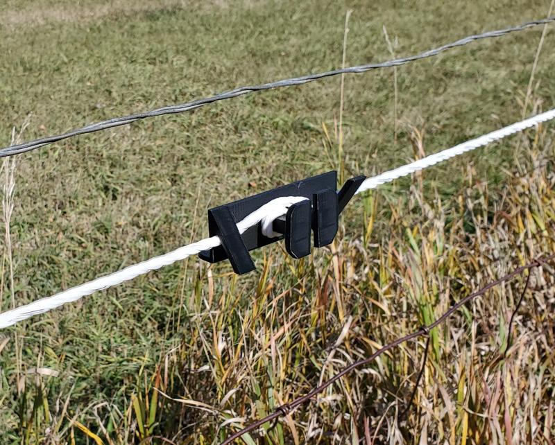 Polywire Tensioner for Electric Fence