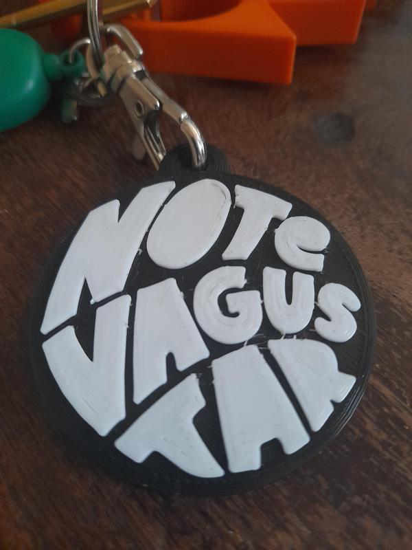 No Te Va Gustar keychain