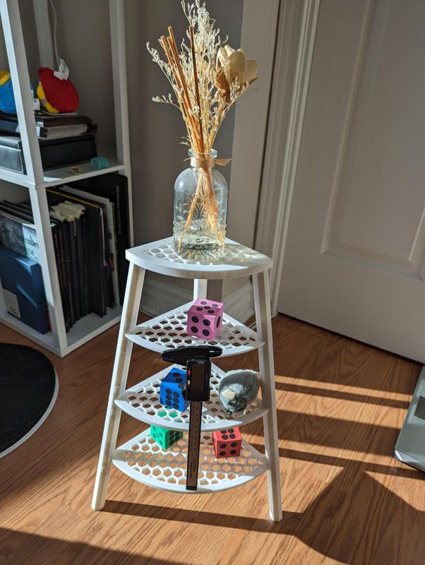 Hexagon Design Night Stand